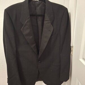 Mani By Giorgio Armani Mens Blazer Jacket  Made In Italy 38x31 Tuxedo Jacket